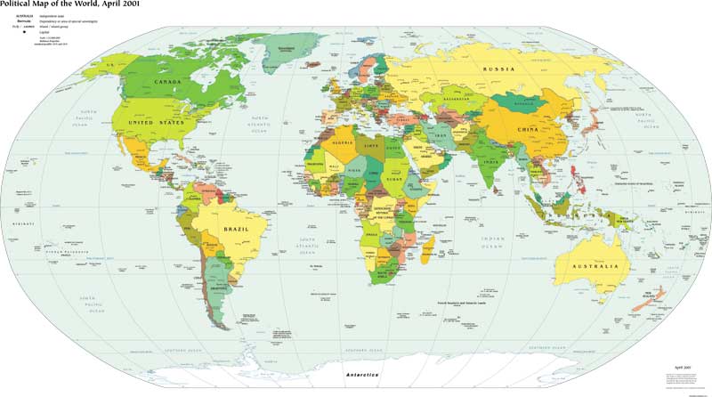 World Map Countries